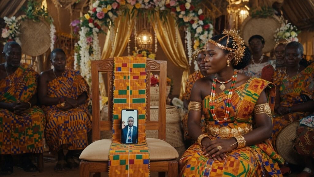marriage ceremony ghana diaspora satire