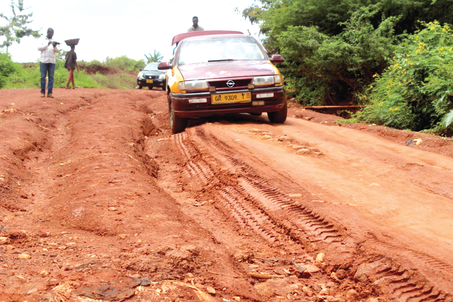 Deplorable Ghanaian Roads