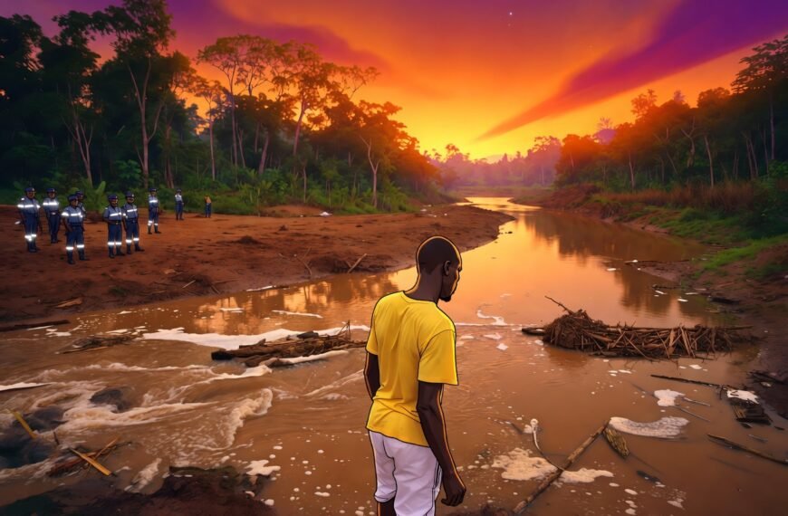 church of pentecost elder galamsey foreman arrested kume river ashanti ghana satire