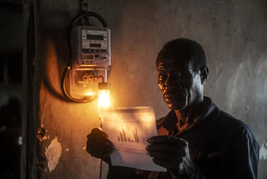 ecg ghana upgrade not dumsor drone transformer darkness ghana electricity